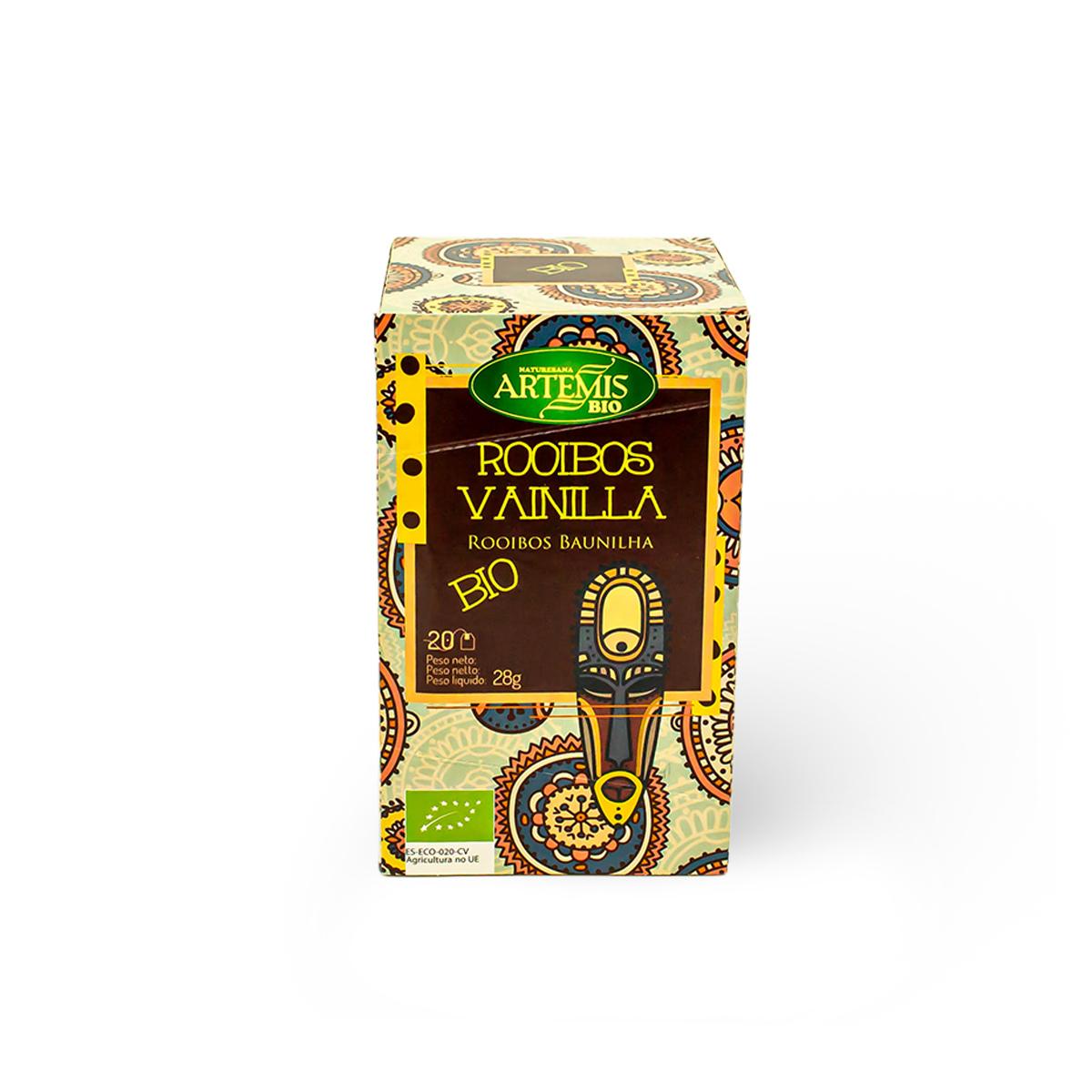 Thé Rooibos Vanille pour infusion Artemis Bio 20 sachets