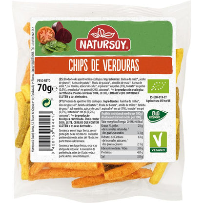 Chips di verdure Natursoy 70 g