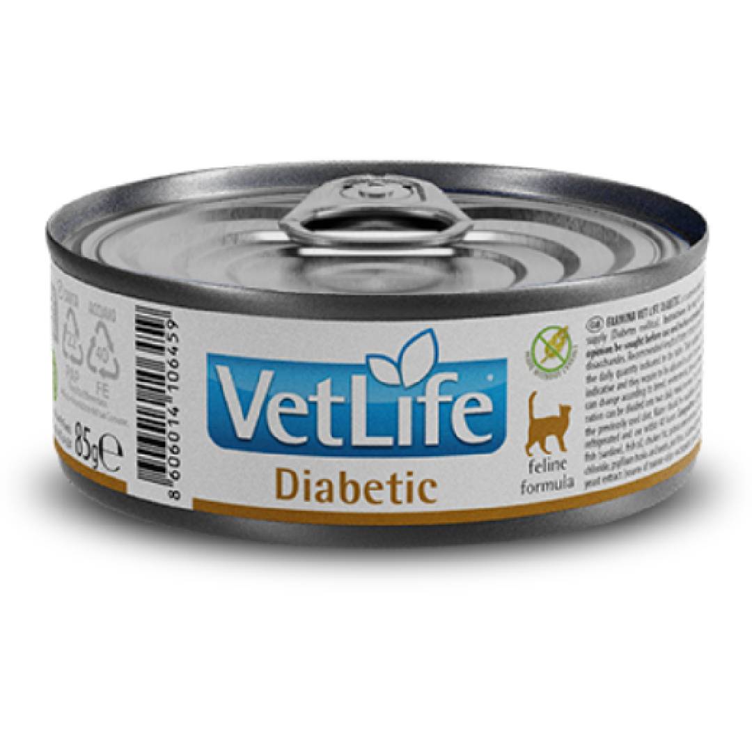 Vet Life Katzenfutter Diabetic Farmina 85 g