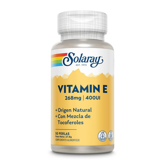 Vitamina E 400 UI Solaray, 50 capsule