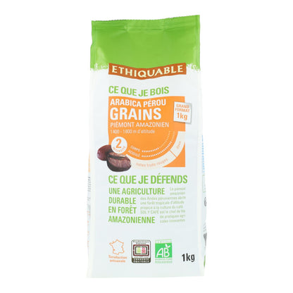 Premium-Kaffeebohnen Peru Oro Verde BIO Ideen Fairer Handel 1 kg