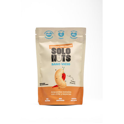 Solo Nuts Scharfe geröstete Cashewnüsse 130 g