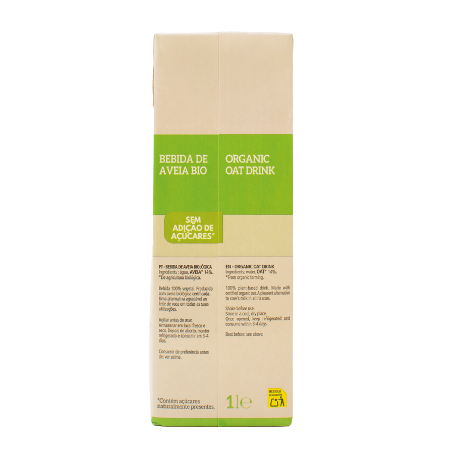 La Finestra Sul Cielo Organic Oat Drink 1 L