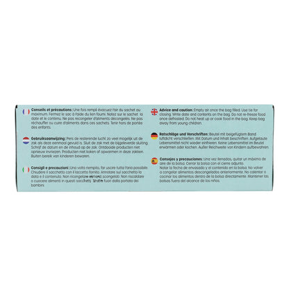 Gefrier-/Aufbewahrungsbeutel 18x25, Ecodis, 30 Stück