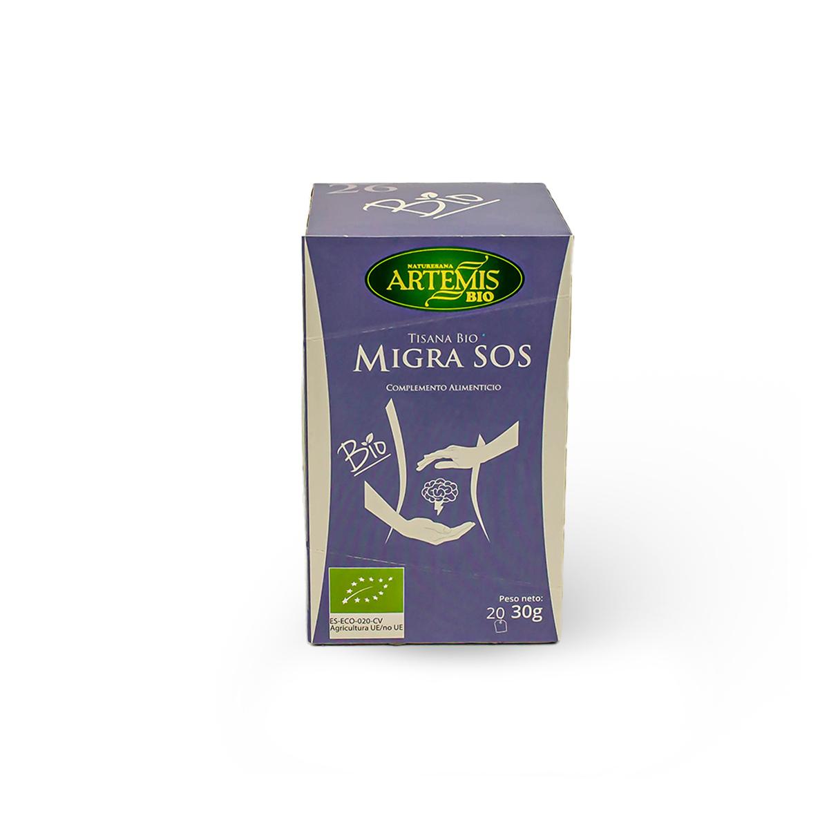 Tisana Migra SOS Eco Artemis, 20 Filter.