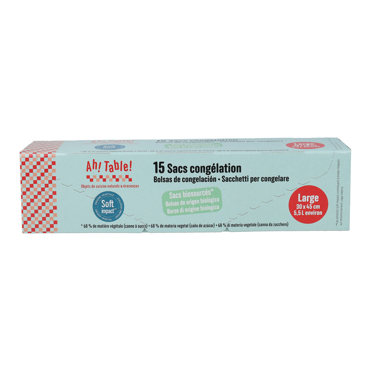 Gefrierbeutel/Konservenbeutel 30 x 45 mm, Ecodis, 15 Stück