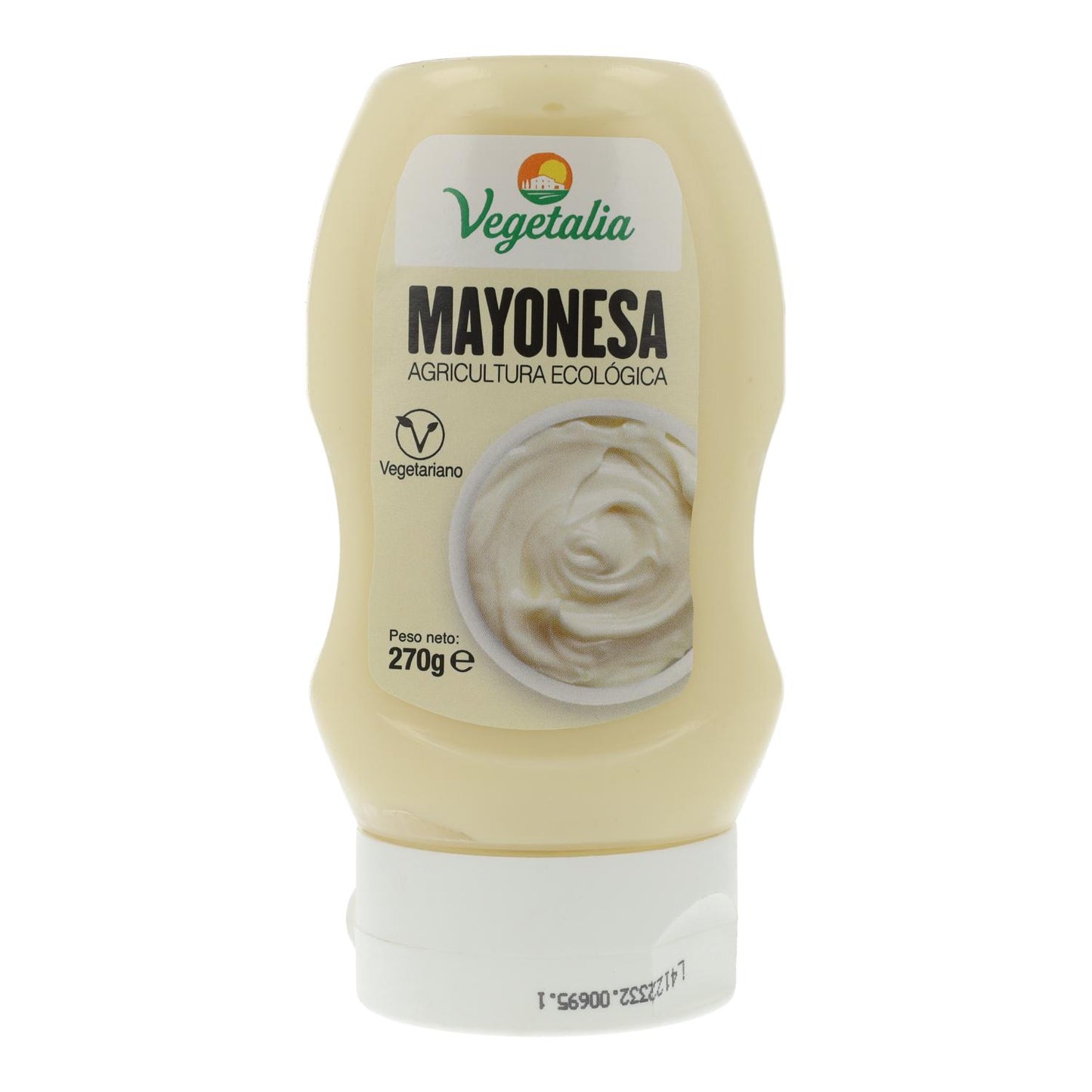 Biologische mayonaise in knijpfles Vegetalia 270 g