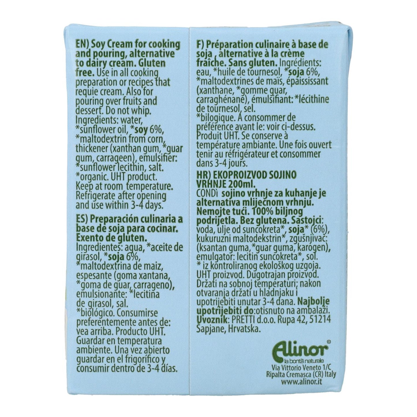 Crème de soja liquide Condi, 200 ml