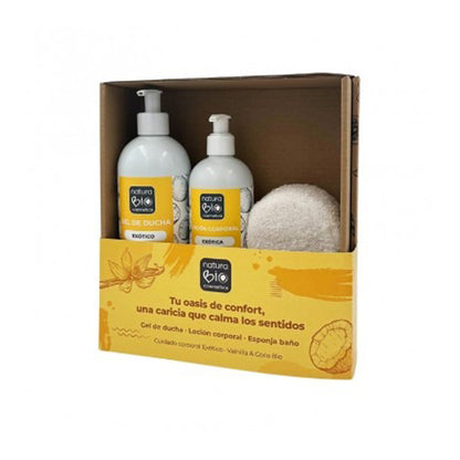 Hygiene- und Körperpflege-Set Exotico GRATIS Geschenkbox NaturaBIO Cosmetics
