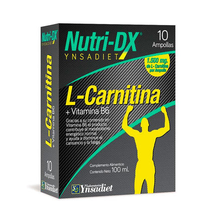 L Carnitin Nutri Dx 10 Ampullen Ynsadiet
