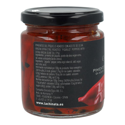 Piquillo-Paprika mit nativem Olivenöl extra von La Chinata, 250 g