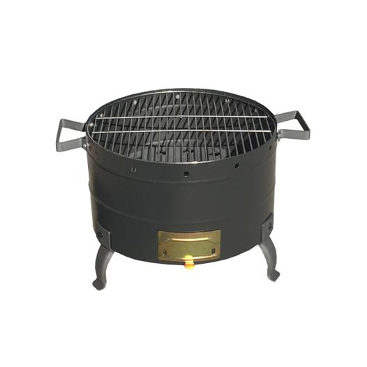 Grill w kolorze czarnym matowym ø 34 mm Theca