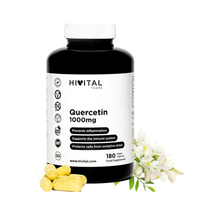 Quercetin 1000 mg Hivital 180 vegane Kapseln