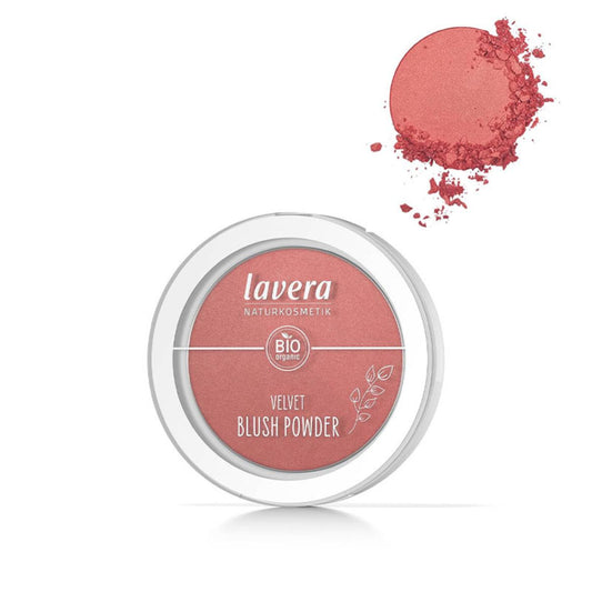 Puderrouge Velvet – 02 Pink Orchid, Lavera 5 g