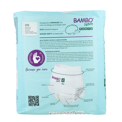Bambo Nature Pants Nappies Size 4 (7-12 kg) 20 pcs