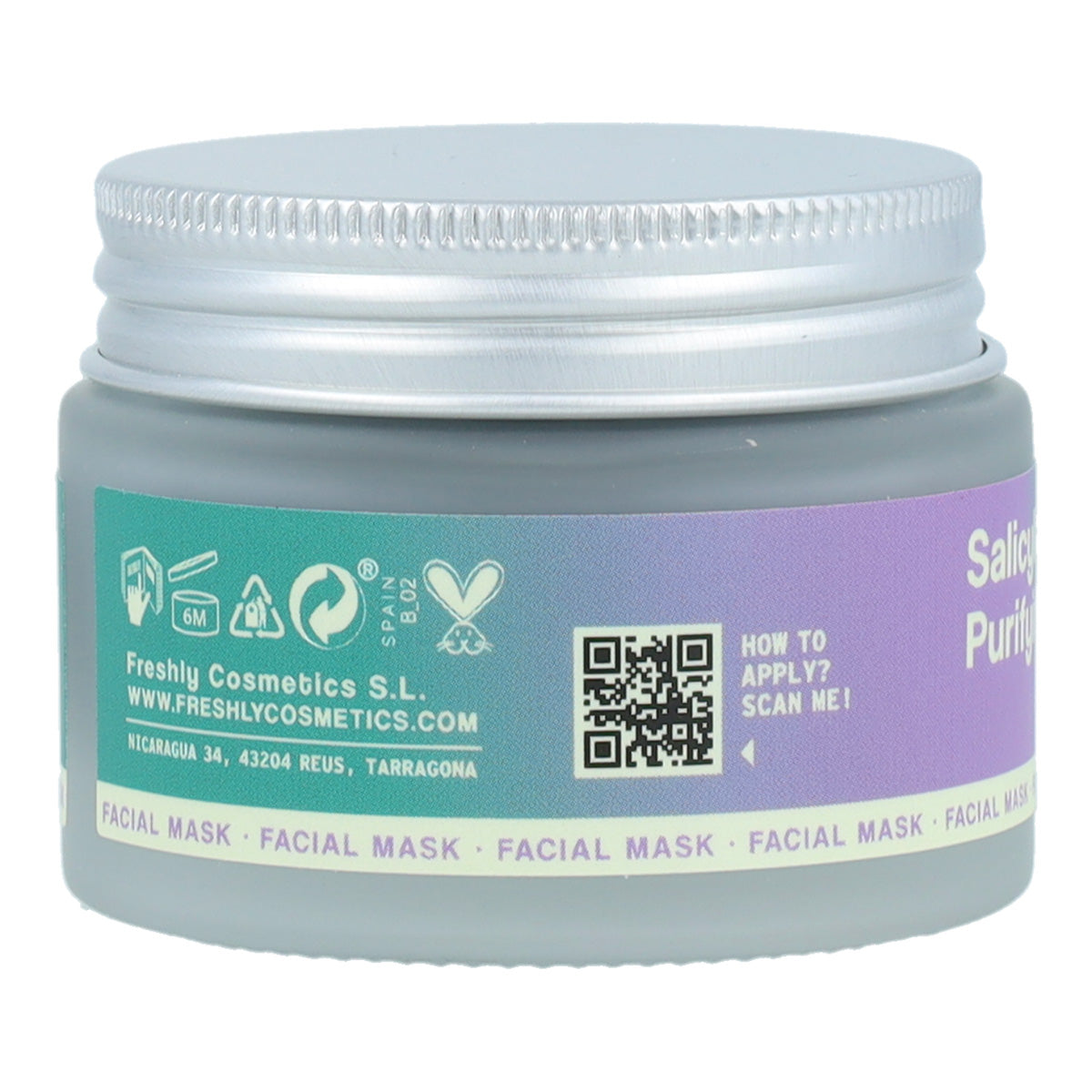 Maschera viso purificante Salicilyc Freshly 40 ml