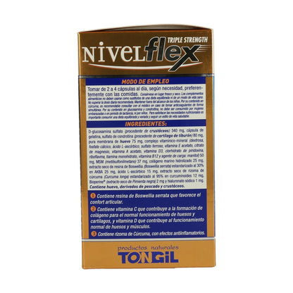 Confezione da 3 Nivelflex Tongil 782 mg, 100 capsule