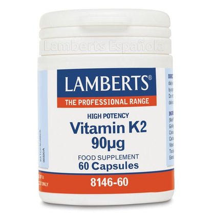 Vitamin K2 90mcg 60 Capsules Lamberts