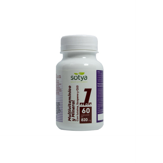 Multivitamin und Mineral Sotya 820 mg 60 Kapseln