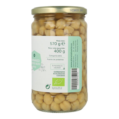 Packung 6x gekochte Kichererbsen ECO Planet Garden 570 g