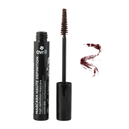 Tusz do rzęs o wysokiej rozdzielczości Brązowy, Avril, 7,5 g