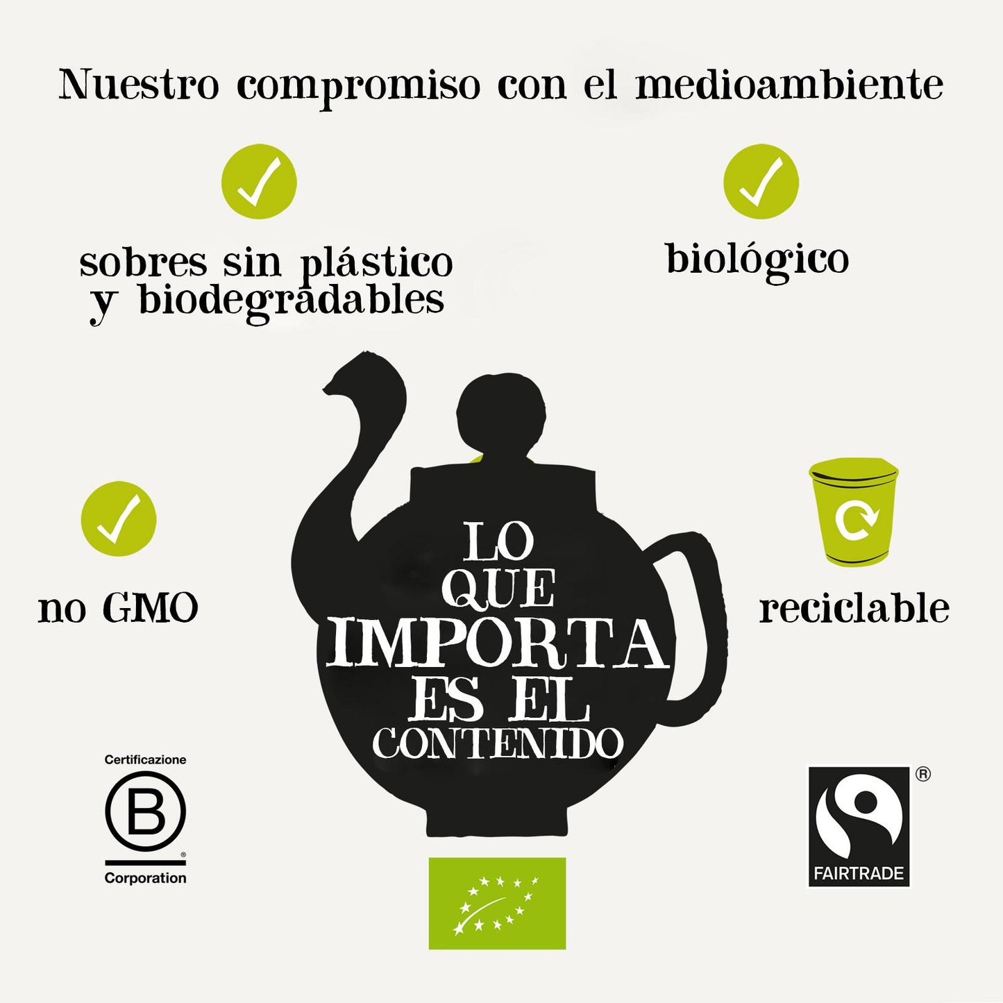 Tè bianco con arancia Bio Cupper 20 bustine