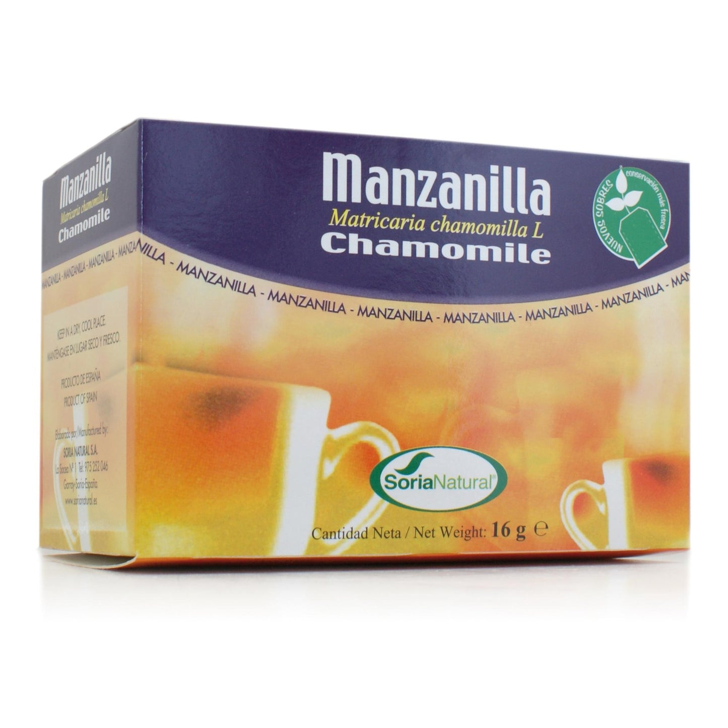 Camomilla in infusione Soria Natural 50 g
