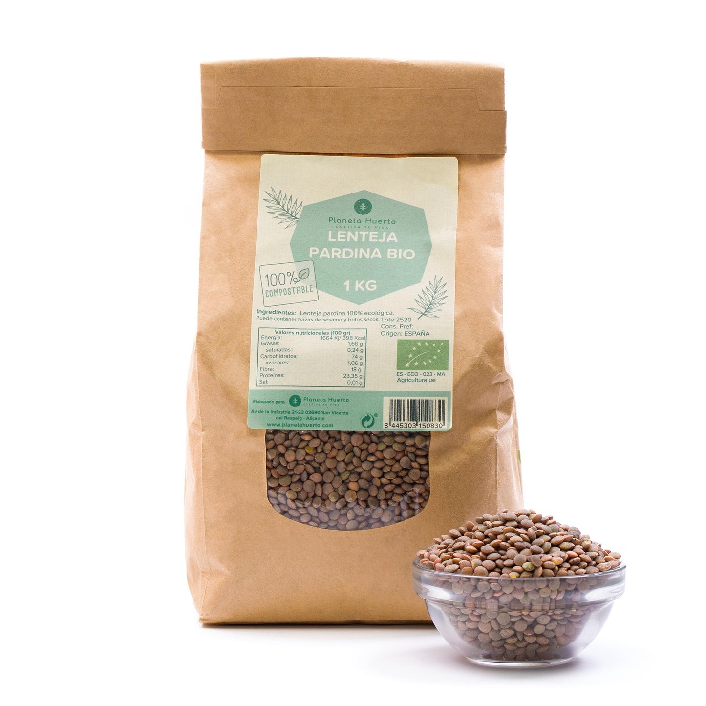 Pardina Linsen ECO Planeta Huerto 1kg