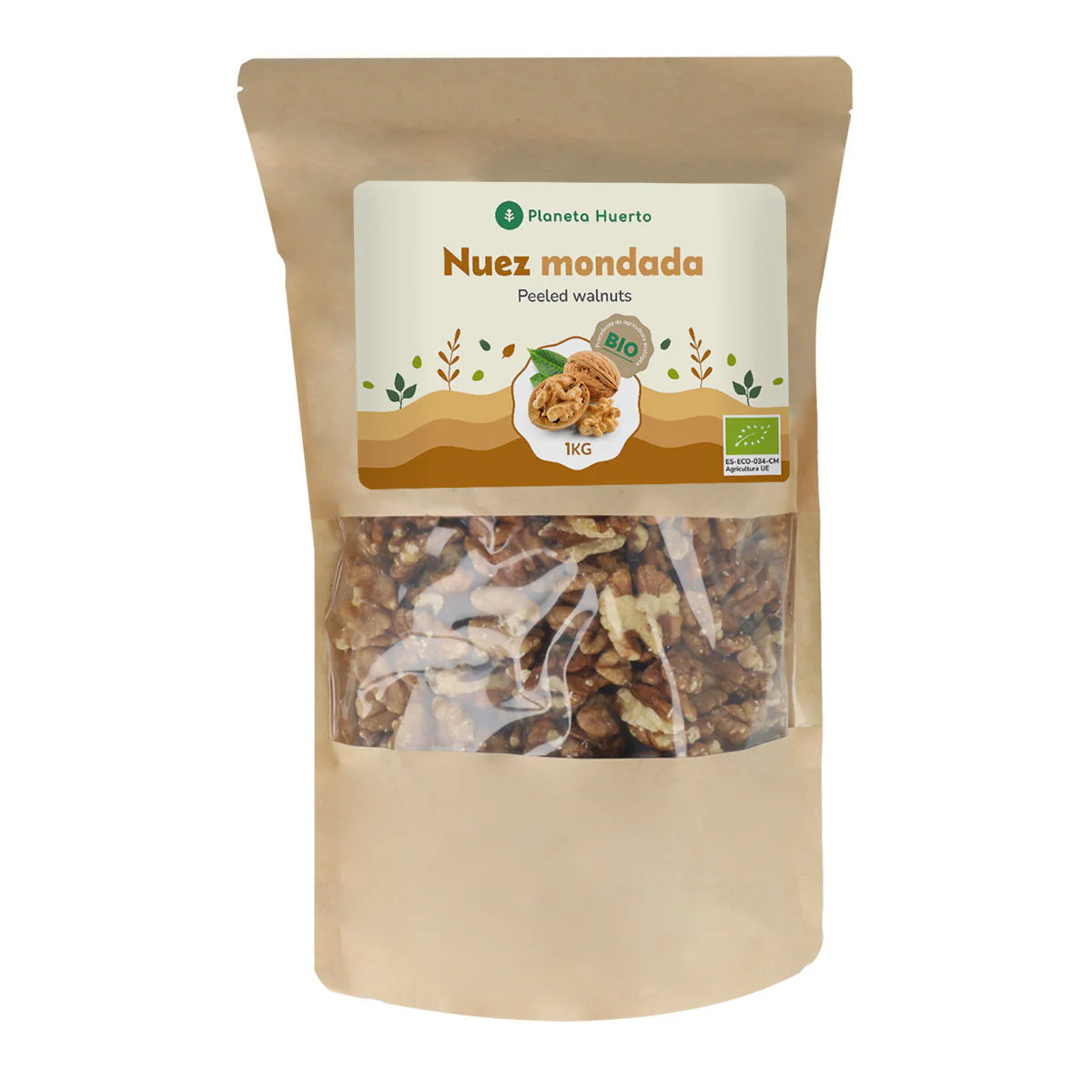 ECO Planeta Huerto coques de noix 1 kg