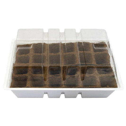 Gewächshaus-Saatbeet M mit Deckel, 4 Tabletts Planeta Huerto