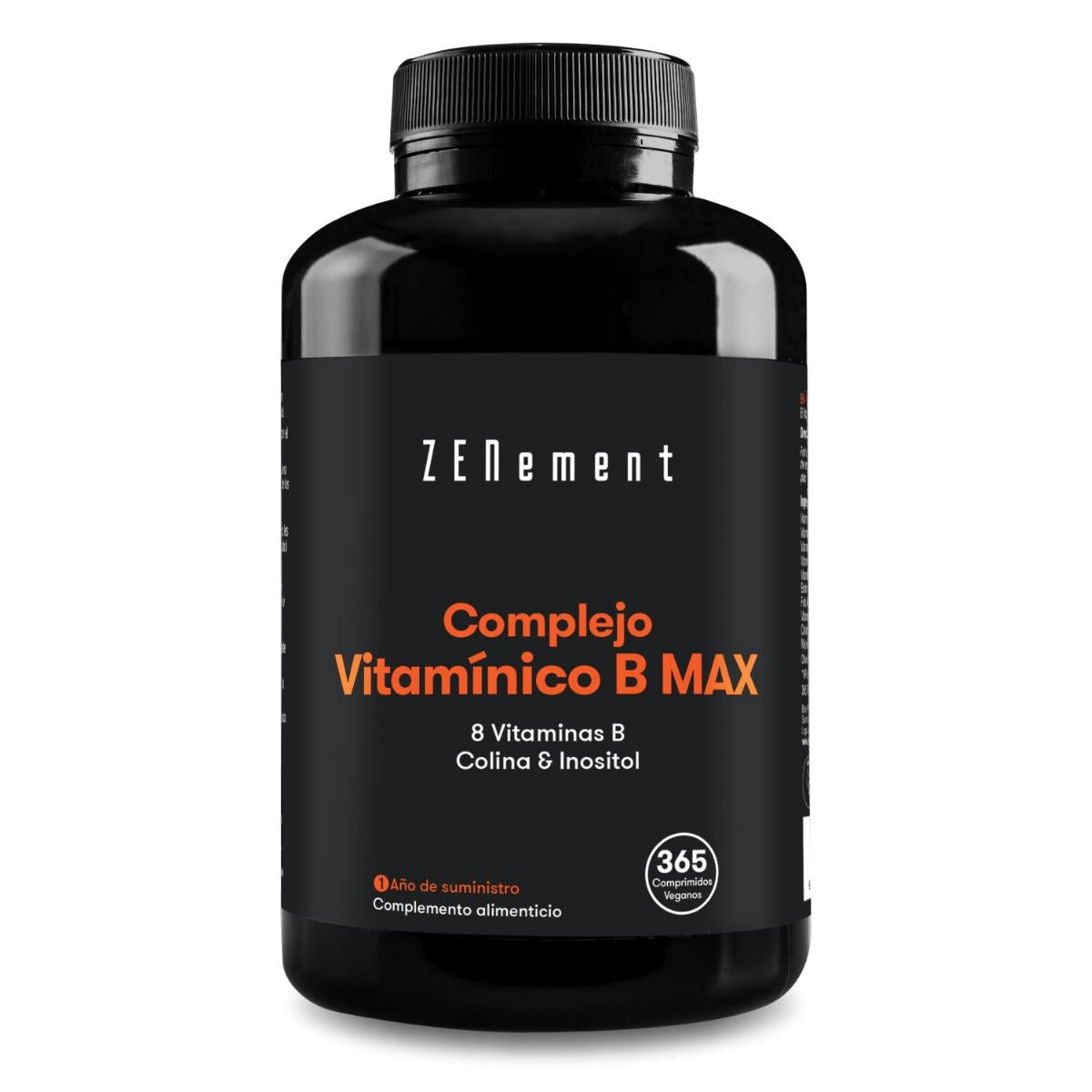 Zenement Vitamin B Complex Max, 365 tablets
