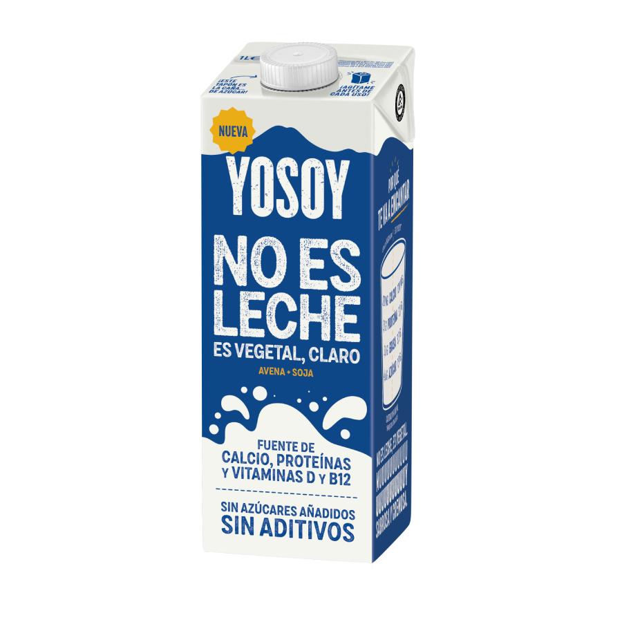 Confezione da 6 unità Bevanda YOSOY NO ES LECHE di avena e soia senza glutine YOSOY 1L