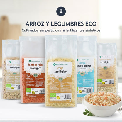 Confezione 2x Lenticchie rosse ECO Planeta Huerto 500 g