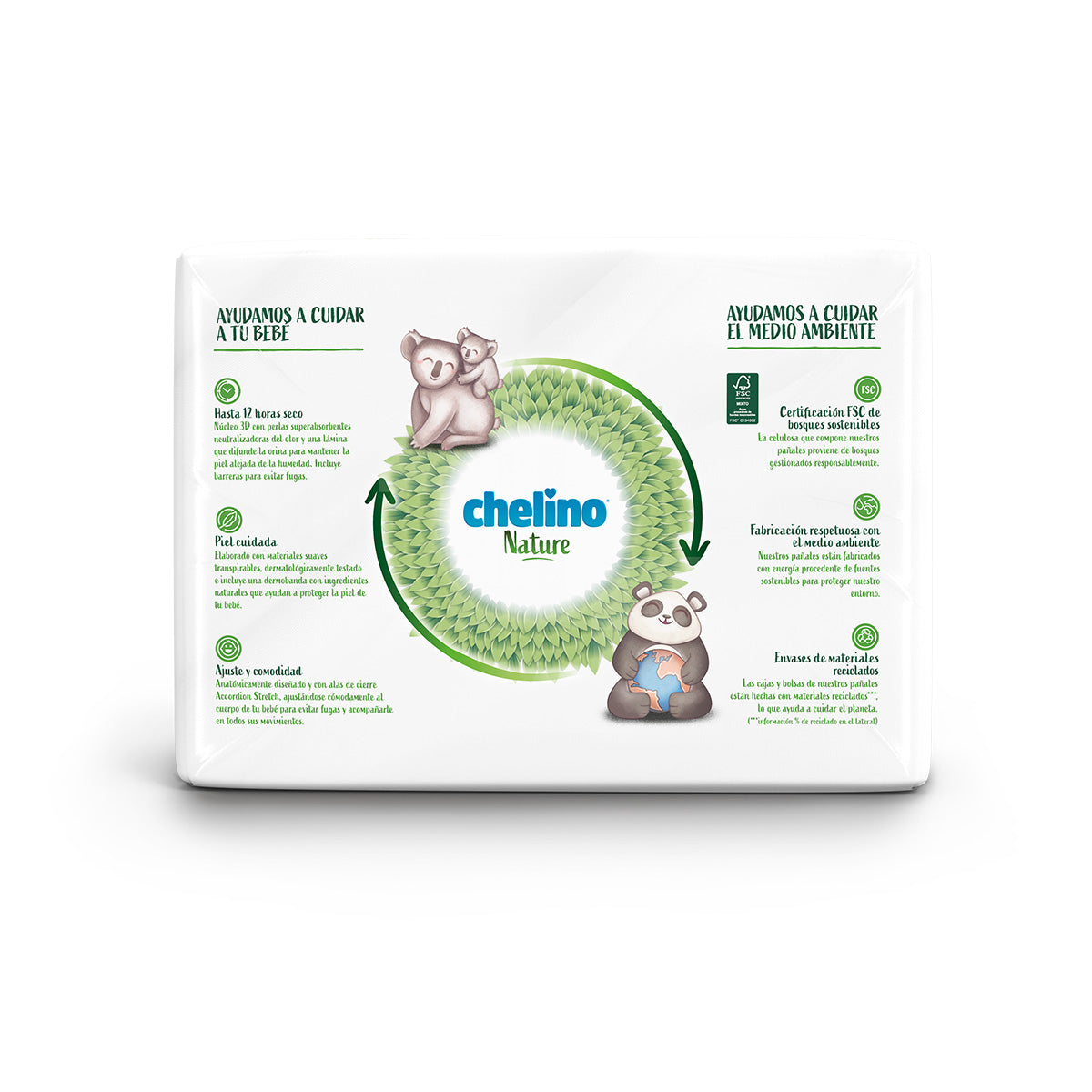 Chelino Nature Nappies T3 4-10 kg, 36 pcs