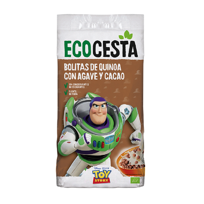 Kulki z komosą ryżową, agawą i kakao Bio edycja Disney Ecocesta 300 g
