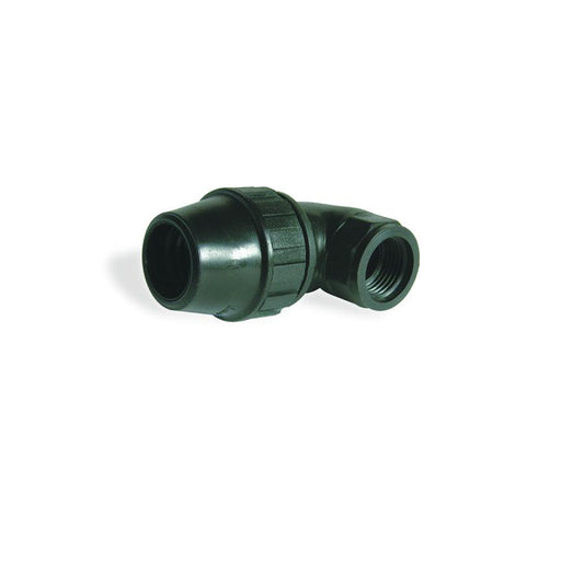 90º female thread elbow 20 mm - 1/2"