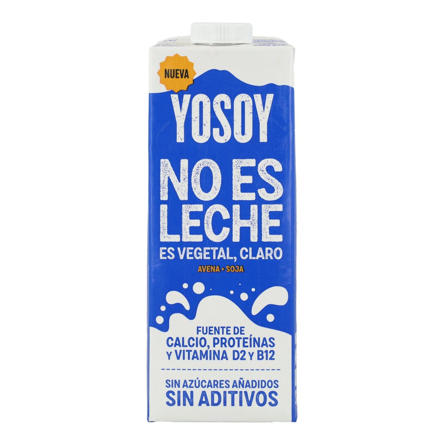 Confezione da 6 unità Bevanda YOSOY NO ES LECHE di avena e soia senza glutine YOSOY 1L