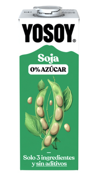 Bevanda di soia senza zucchero YOSOY 1L