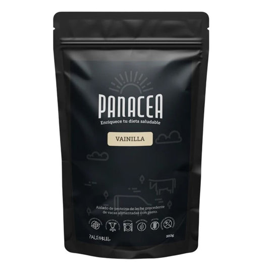 Paleobull Panacea isolerat vassleprotein med vaniljsmak 350 g
