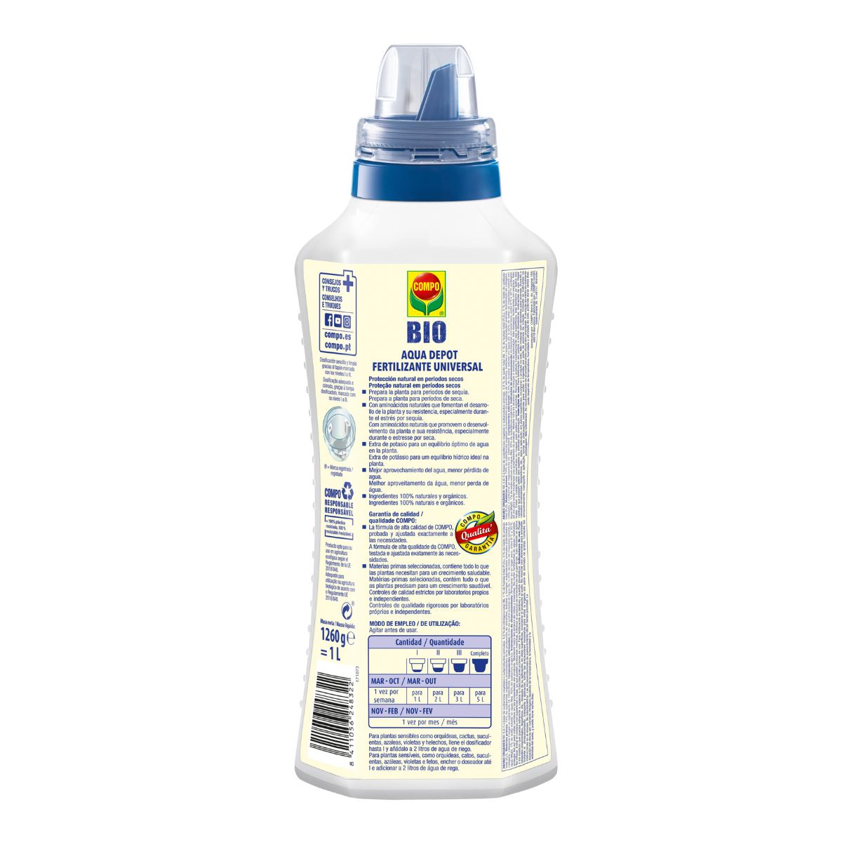 Compo Bio Universal-Dünger Aqua Depot 1 l