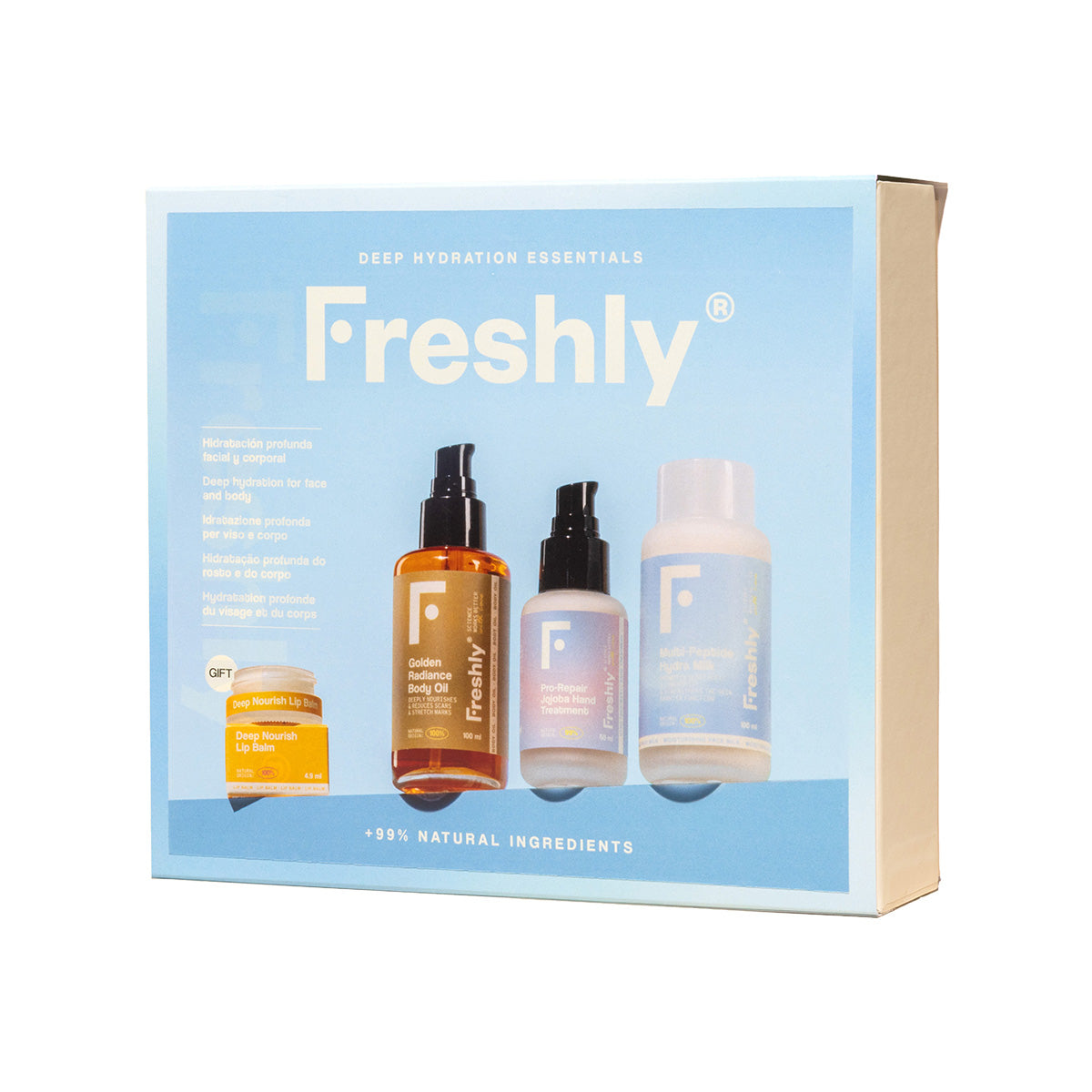 Coffret de Noël Deep Hydration Essentials Freshly Cosmetics