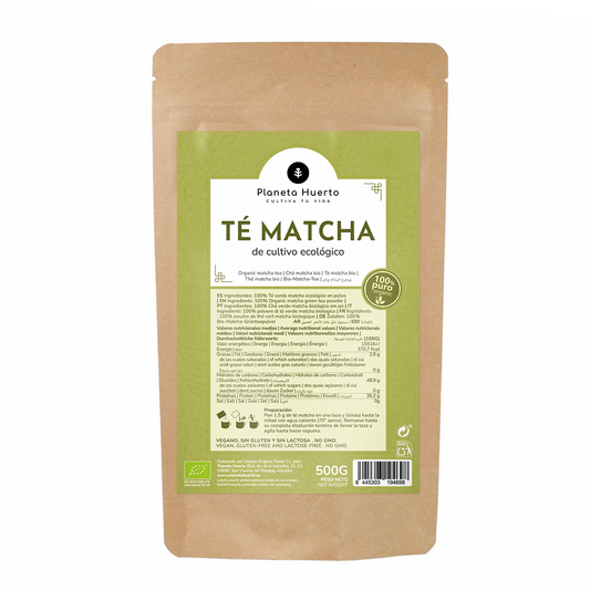Tè Matcha in polvere ECO Planeta Huerto 500 g