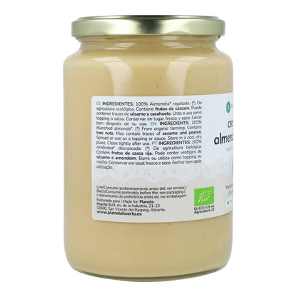 Weiße Mandelcreme ECO Planeta Huerto