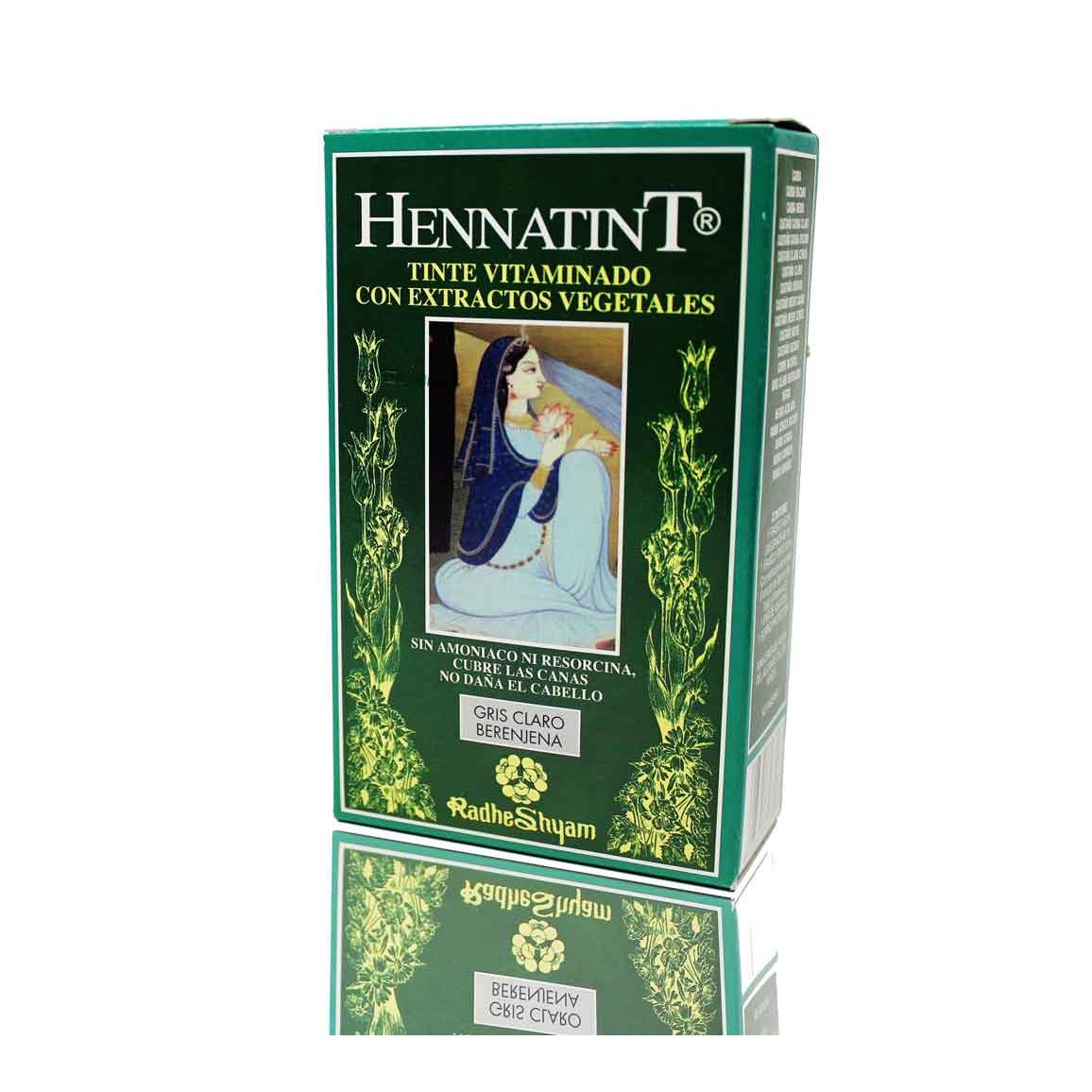 Hennatint Ljusgrå Aubergine 120 ml Radhe