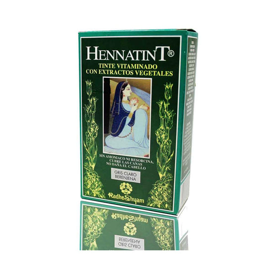 Hennatint Hellgrau Aubergine 120 ml Radhe
