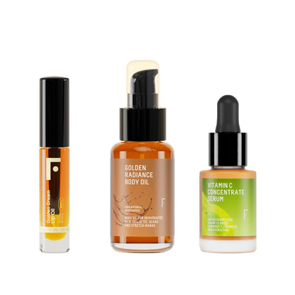 Vitamin C & Hydration Essentials Set, Freshly Cosmetics