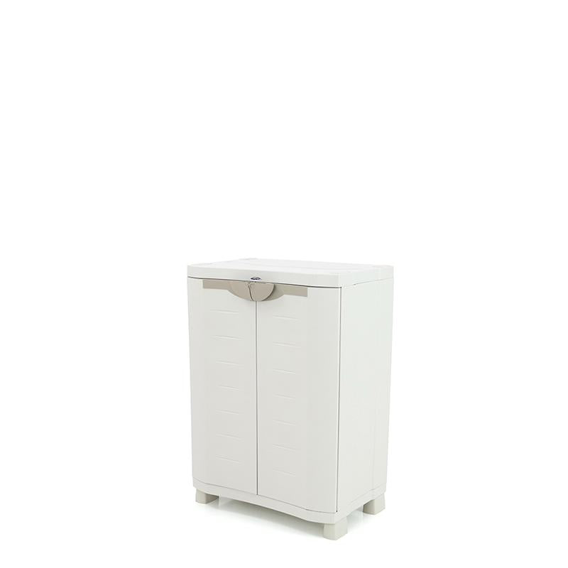 Halber Schrank 70 cm Space Saver Plastiken Beige (überholt)