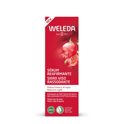Siero rassodante al melograno e peptidi di maca Weleda 30 ml
