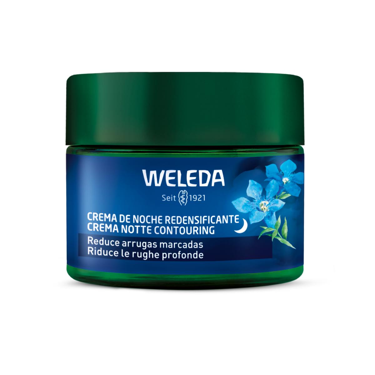 Aufbauende Nachtcreme mit Blauem Enzian und Edelweiß von Weleda 40 ml