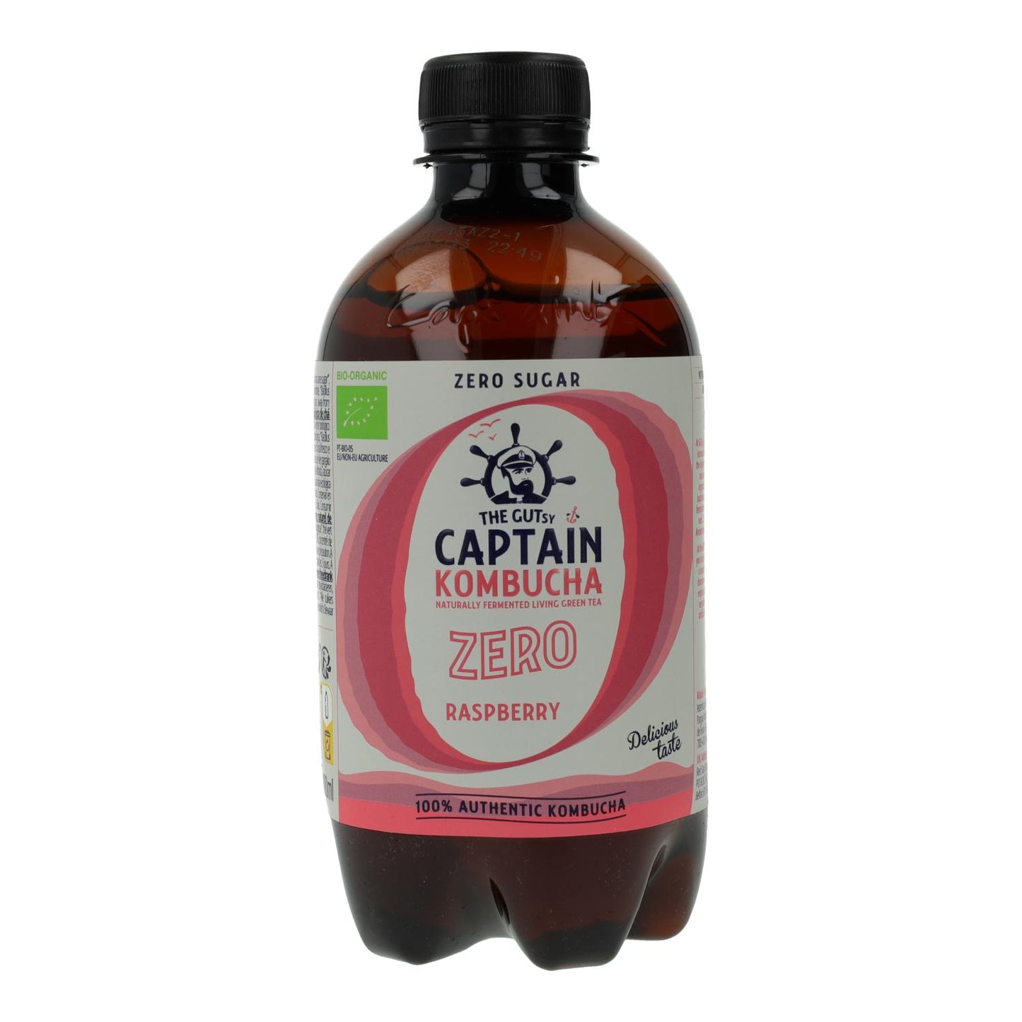 Captain Kombucha Zero Himbeere Bio 400 ml